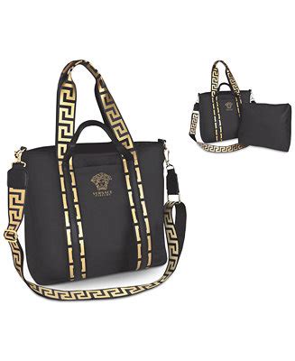 macy's versace tote bag|macy's tote bag.